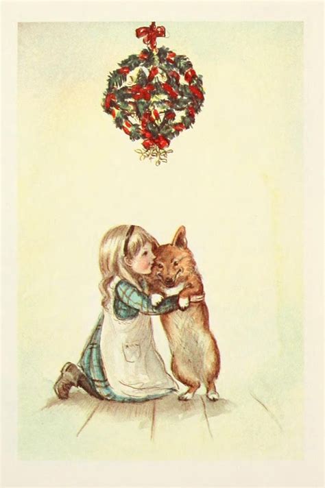 tasha tudor illustrations|tasha tudor corgi art.